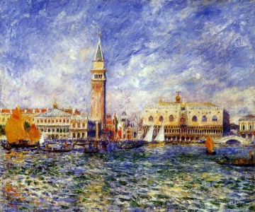 ドゥカーレ宮殿 ヴェネツィア ピエール・オーギュスト・ルノワール Oil Paintings